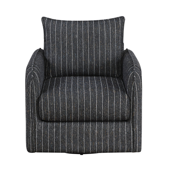 Pinstripe-Swivel Chair image