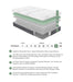 Findlay-12" Full Green Tea Gel-Infused Memory Foam Hybrid Mattress image