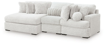 Cuddle Plush Sectional with Chaise