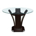 Daisy-(3)Round Counter Height Table, Glass Top image