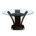 Daisy-(3)Round Dining Table, Glass Top image
