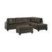 Emilio-(3)3-Piece Reversible Sectional with Ottoman image