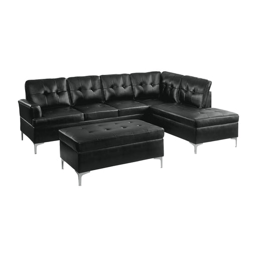 Barrington-(3)3-Piece Sectional with Right Chaise and Ottoman image