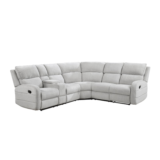 Thorne-(3)3-Piece Reclining Sectional with Left Console image