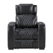 Apex-Power Reclining Chair with Power Headrest, Storage Arms with Cup Holders, Air Massage and Heat, LED Lighting and Charging Ports image