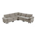 Dublin-(6)5-Piece Modular Sectional image