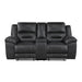 Hazen-Double Reclining Love Seat with Center Console image