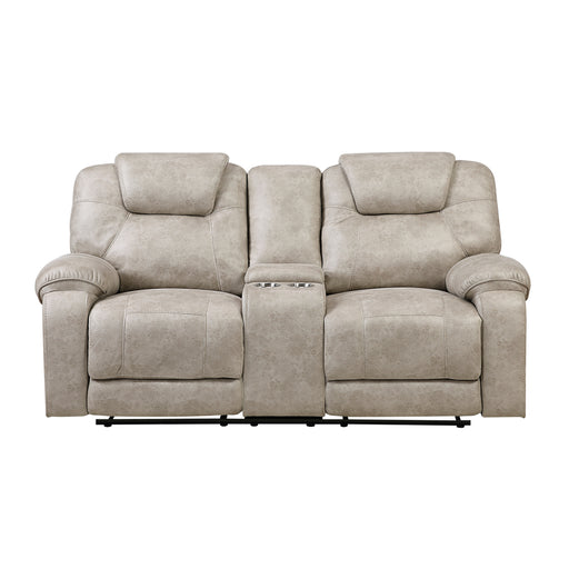 Gainesville-Double Reclining Love Seat with Center Console image