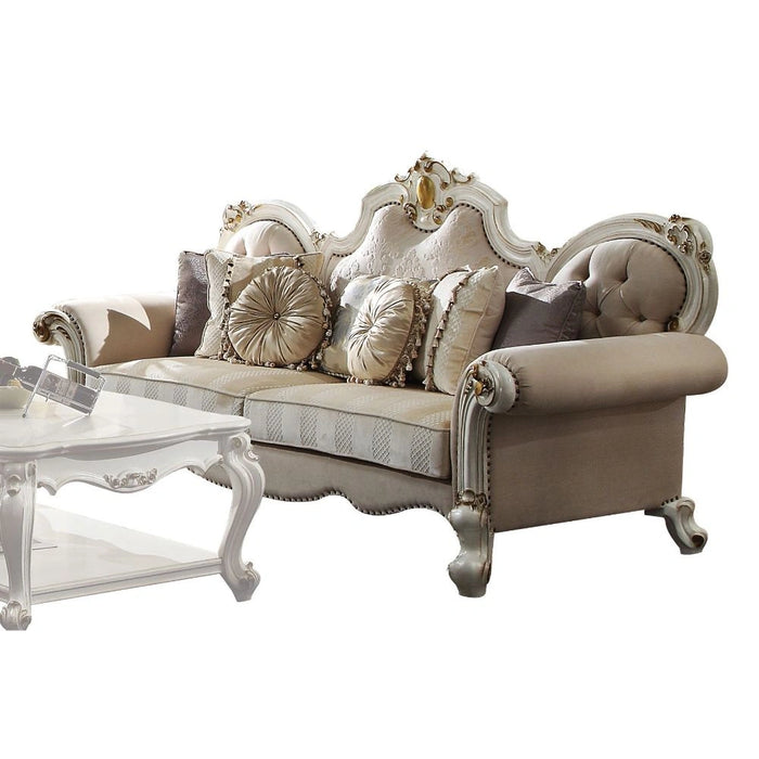 Sofa w/7 Pillows