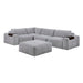 Tidal-(5)5-Piece Modular Sectional with Ottoman image