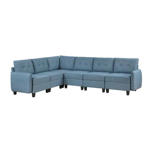 Garren-(6)6-Piece Sectional with Storage image