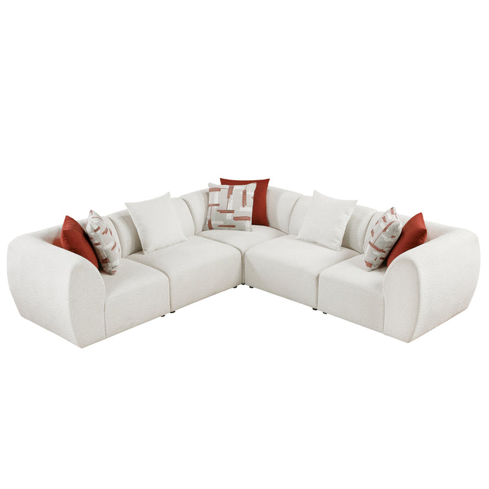 Franz-(5)5-Piece Modular Sectional image