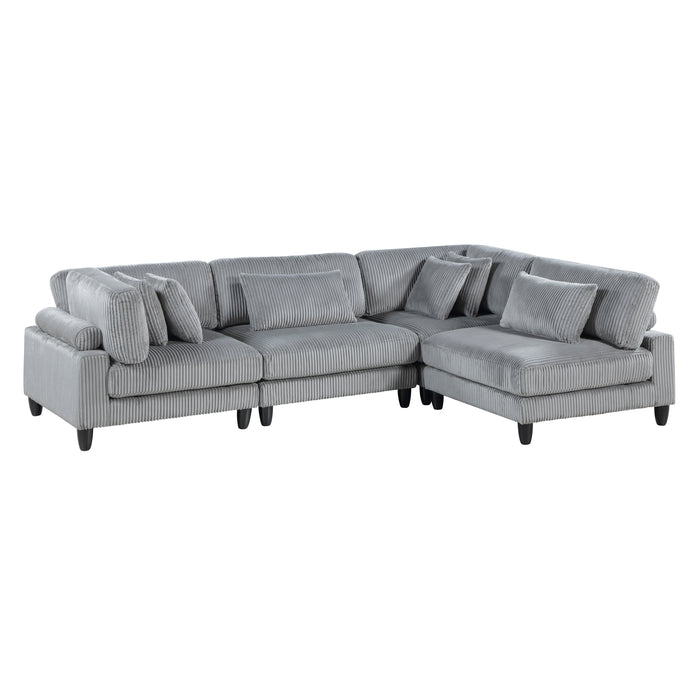 Robstown-(4)4-Piece Modular Sectional image