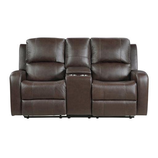Austin-Double Reclining Love Seat with Center Console image