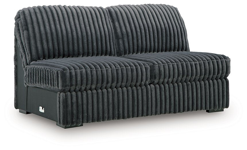 Midnight-Madness Double Chaise 3-Piece Sectional