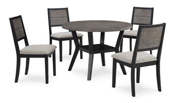 Corloda Dining Table and 4 Chairs (Set of 5)