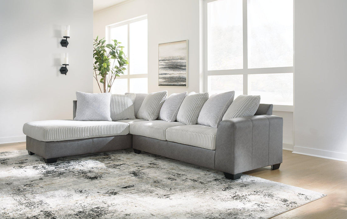 Clairette Court Sectional with Chaise