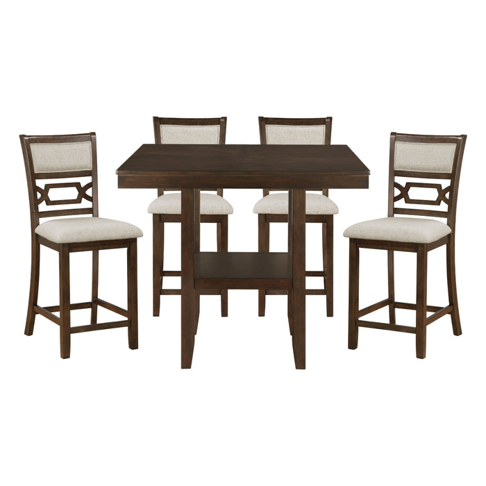 Hutchinson 5-Piece Pack Counter Height Set
