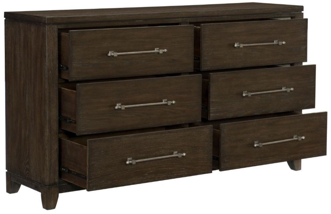 Homelegance Griggs Dresser in Dark Brown 1669-5
