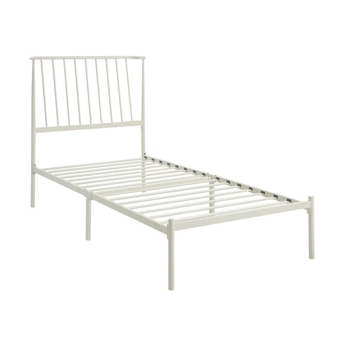 1630WHT-1-Youth Twin Platform Bed