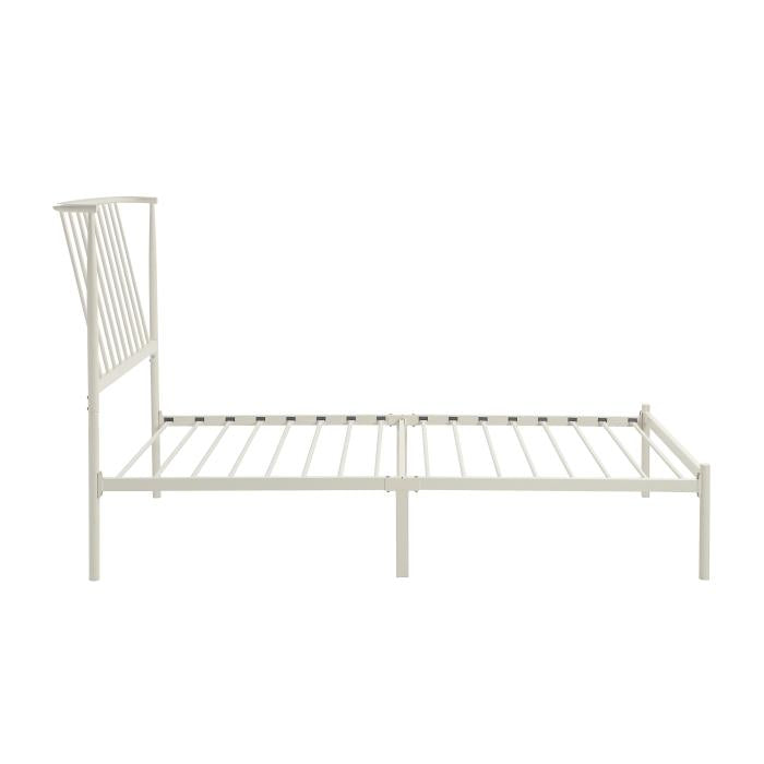 1630WHT-1-Youth Twin Platform Bed