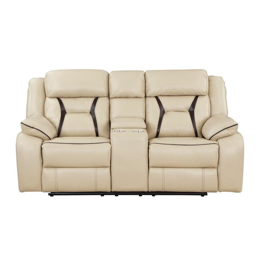8229NBE-2PW - Power Double Reclining Love Seat with Center Console image