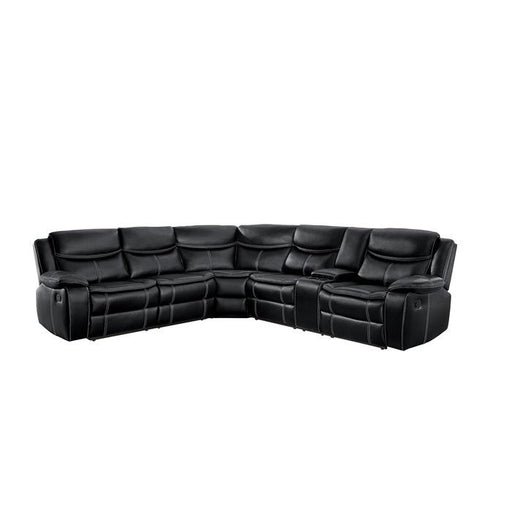 8230BLK*SC - (3)3-Piece Sectional with Right Console image