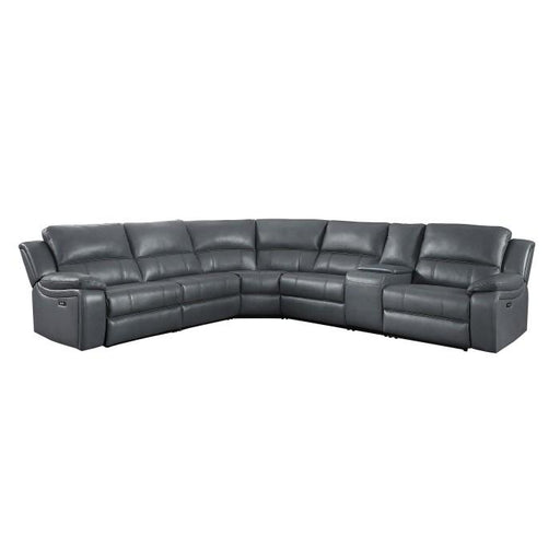 8260GY*6PW - (6)6-Piece Modular Power Reclining Sectional image