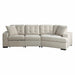 9401BEG*22LRU - (2)2-Piece Sectional with Pull-out Ottoman image