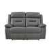 9629DGY-2 - Double Reclining Love Seat image
