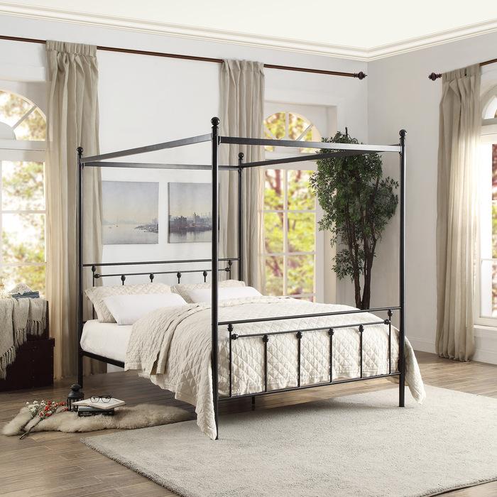 Chelone Queen Canopy Platform Bed