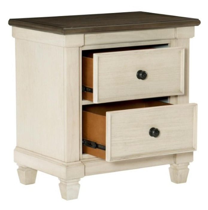 Weaver Nightstand in Two Tone 1626-4