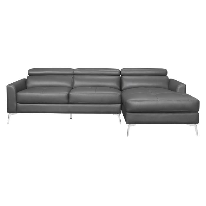 9408DGYSC - (2)2-Piece Sectional with Right Chaise image