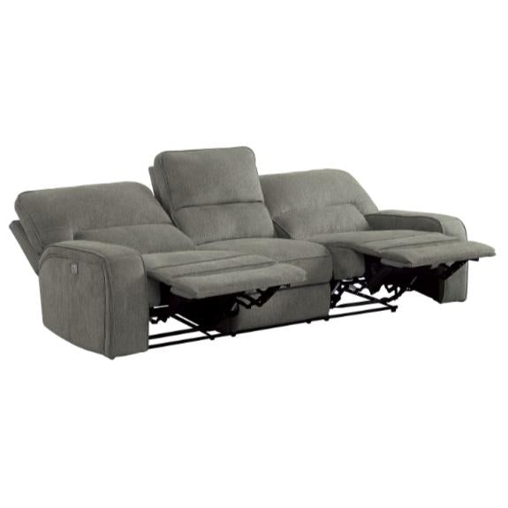 Borneo Double Reclining Sofa in Mocha