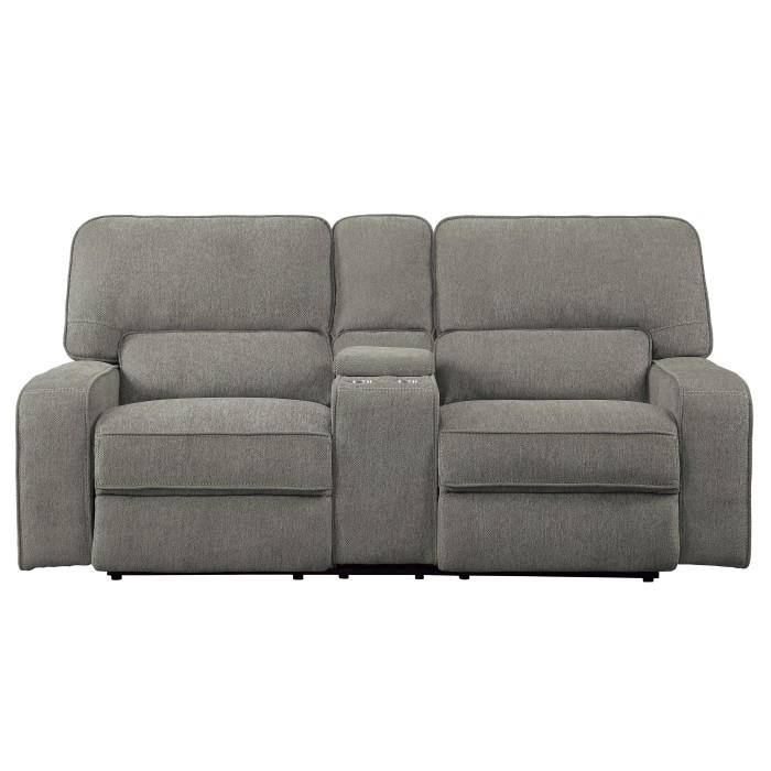 Borneo Double Reclining Loveseat in Mocha image