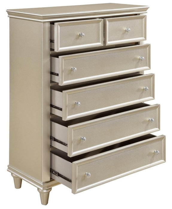 Celandine 6 Drawer Chest in Silver 1928-9