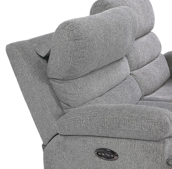 Sherbrook Double Reclining Loveseat in Gray