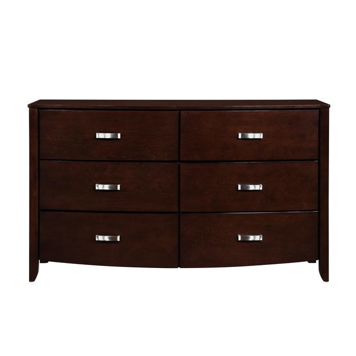 Lyric 6 Drawer Dresser in Dark Espresso 1737NC-5 image