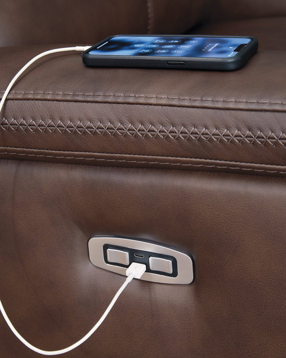 Bleckley Power Reclining Loveseat with Console