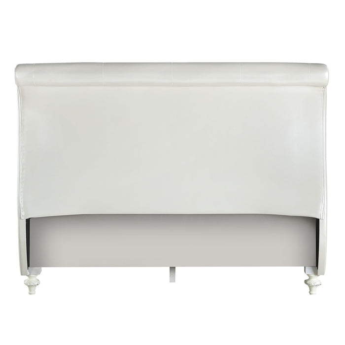 Twin Bed (Padded Sleigh)