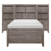 Woodrow-4pc Set Twin Wall Bed with Toy Boxes (TB+2PNS+TFT) image