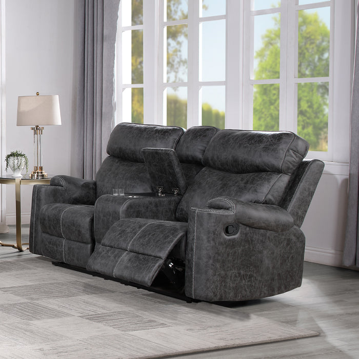 Motion Loveseat w/Console & USB Port